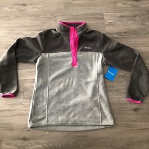 Columbia half button up pullover Size M
